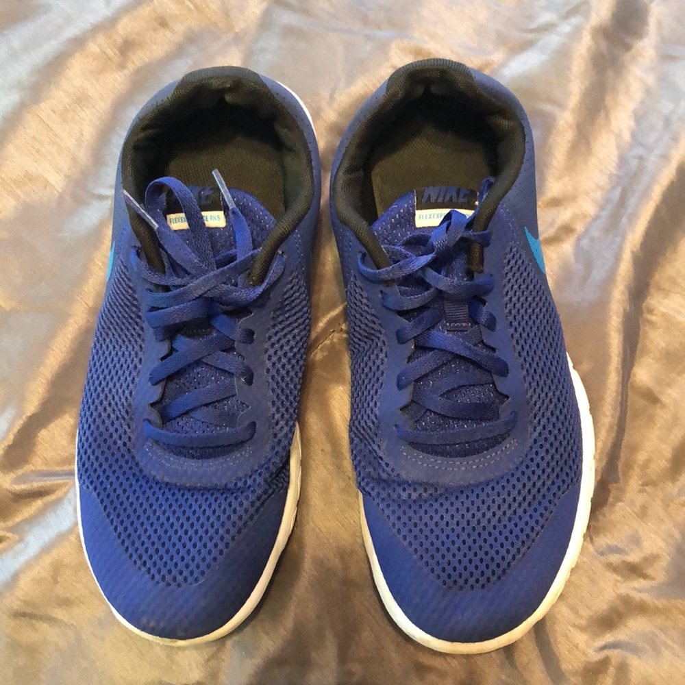 Blue Nikes
